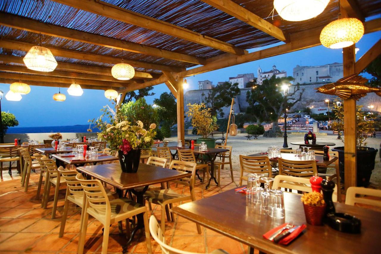 Hotel Restaurant Christophe Colomb Кальви Экстерьер фото